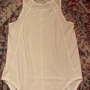 Lululemon Athletica White Sculpt Tank Top